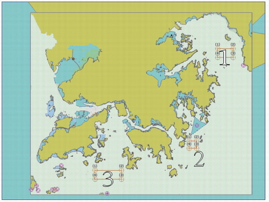 人類骨灰撒海的指定地點地圖